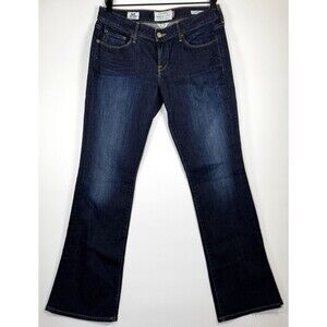 Lucky Brand Lolita Boot Jeans 6 28 Ankle Selvedge White Cone Denim Made in USA